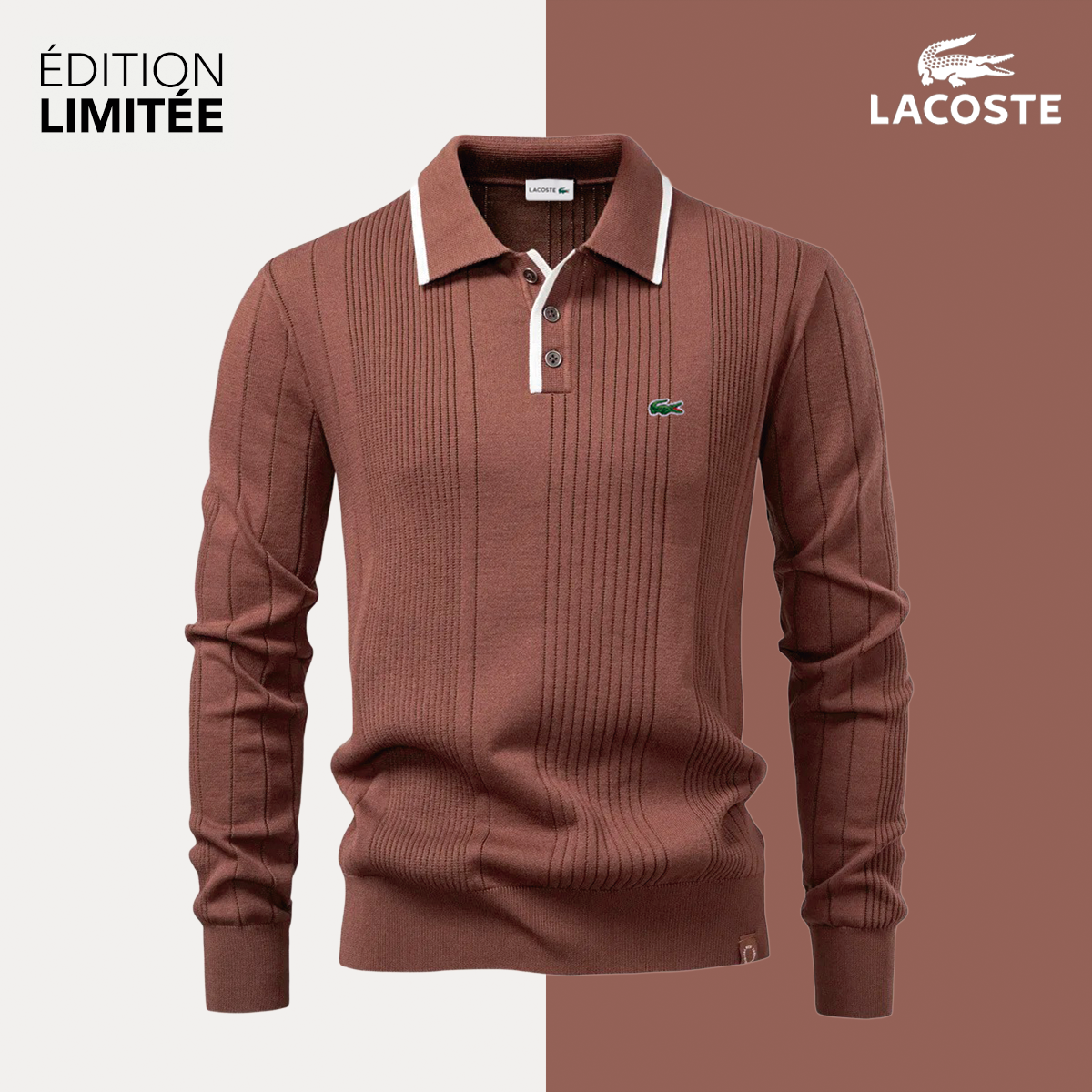 Traditionele gebreide trui 